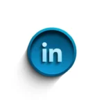 LinkedIn logo used for professional branding by the best freelance digital marketer in Qatar”